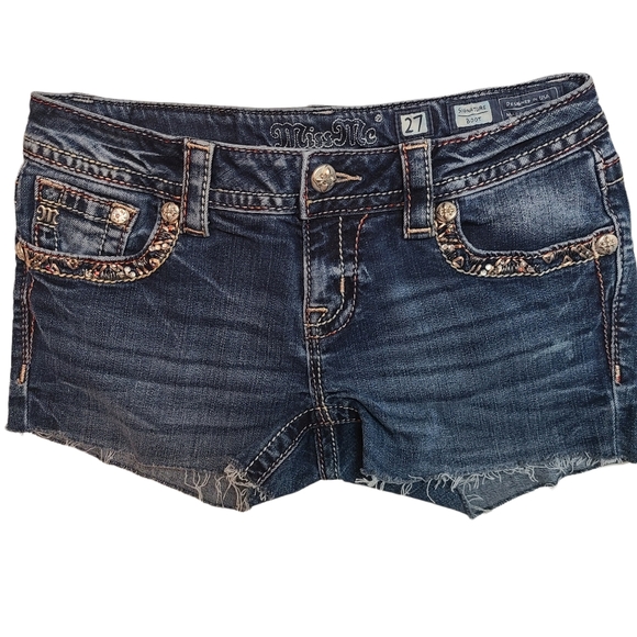 Miss Me Size 27 cut off shorts - Picture 2 of 3